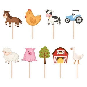 Prikkers boerderij 8 stuks