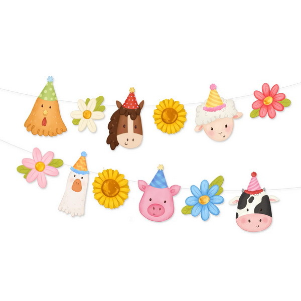 Speelgoed boerderijdieren figuren, set 2 - 15 stuks | Bekius