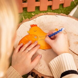 Uitnodigingskaartjes Boerderij kip 6 stuks