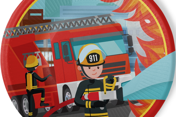 Brandweer versiering