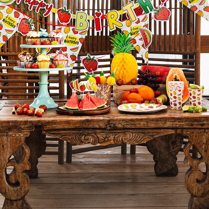 Spandoek fruit Happy Birthday Op is Op
