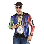 T-shirt Rapper Bling maat M