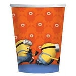 Bekertjes Minions oranje 8 stuks