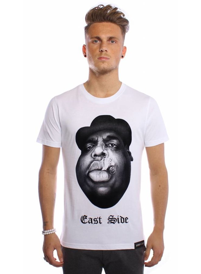 Conflict T-shirt East Side White