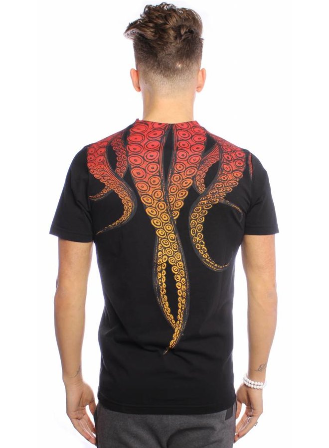Conflict T-Shirt Octopus Black