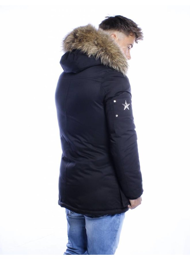 Conflict Admiral Parka Black