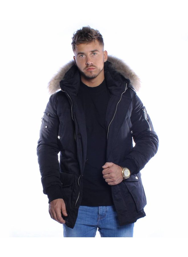 Conflict Admiral Parka Black