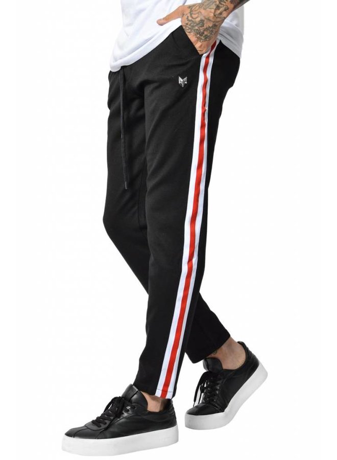 YCLO Walter Pants Schwarz / Rot