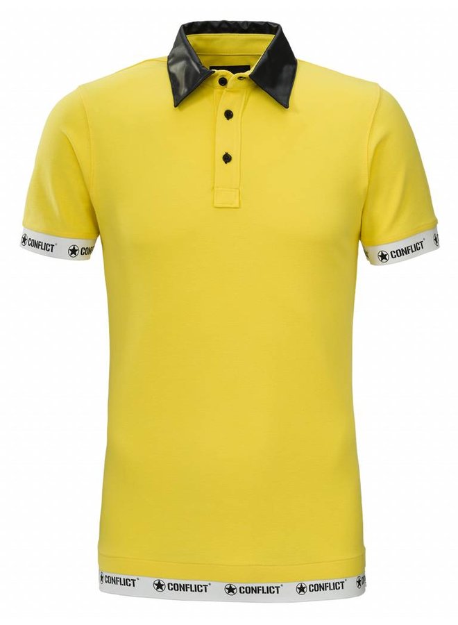 Conflict Polo Leather Yellow