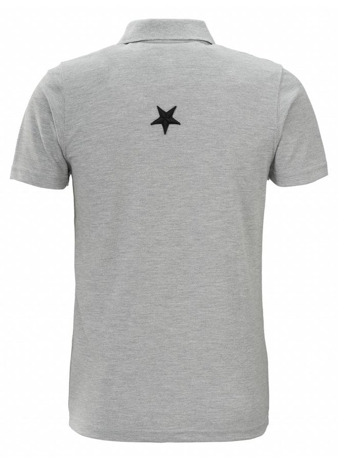 Conflict Polo Metal Stars Grey