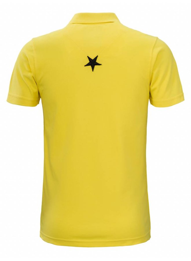 Conflict Polo Metal Stars Yellow