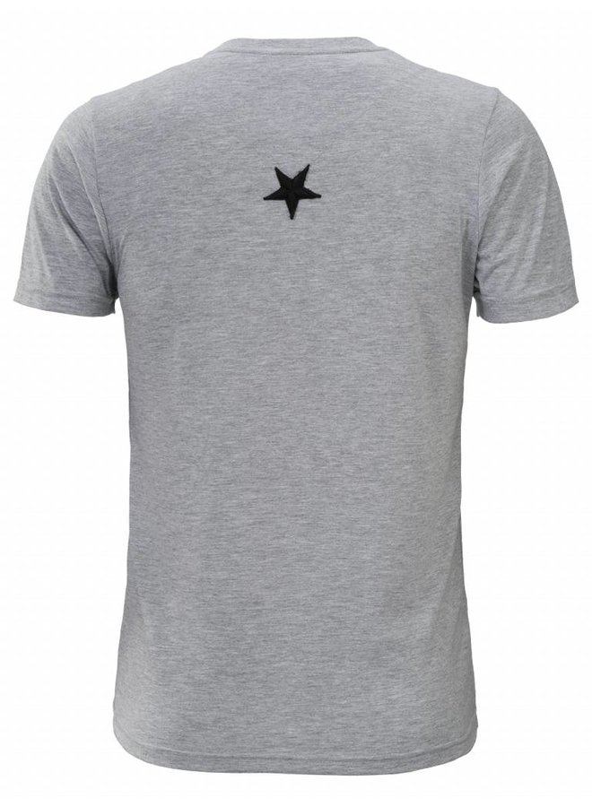 Conflict T-shirt 3D Logo Grey