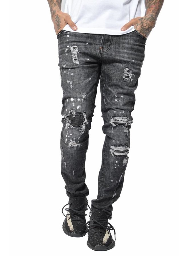 Conflict AK47 Jeans Schwarz