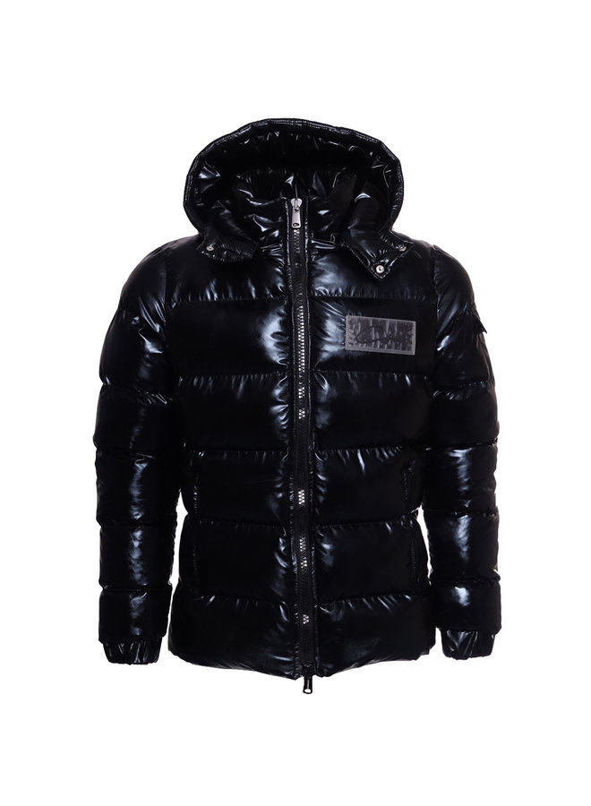 Conflict Pufferjacke Metallic Schwarz