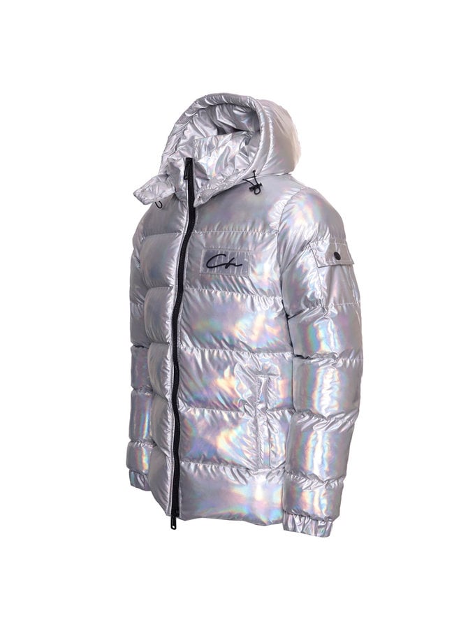 Conflict Puffer Jacket Hologramm