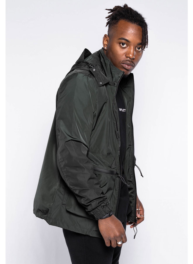 Conflict Windbreaker Cargo Green