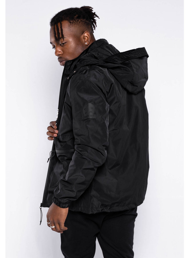 Conflict Windbreaker Cargo Black