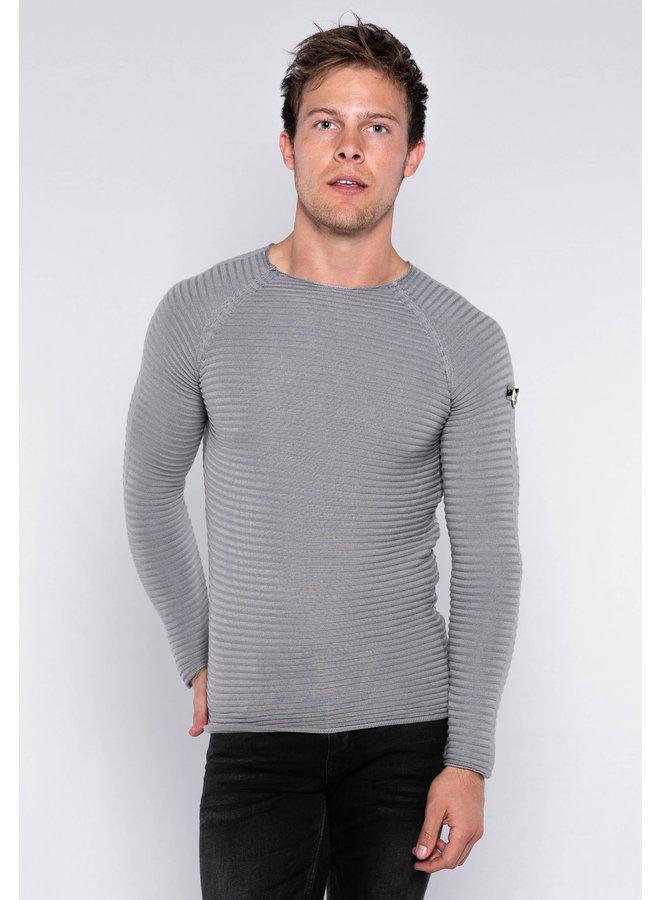 YCLO Knit Bendt Gray