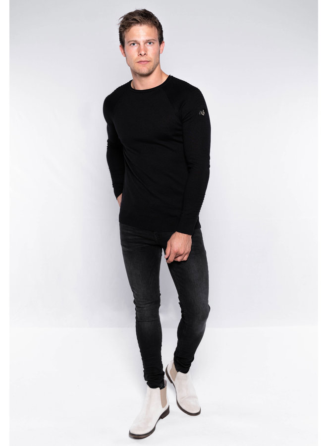 YCLO Knit Jens Black