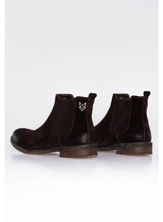 YCLO Suede Chelsea Boots Jorgen Brown