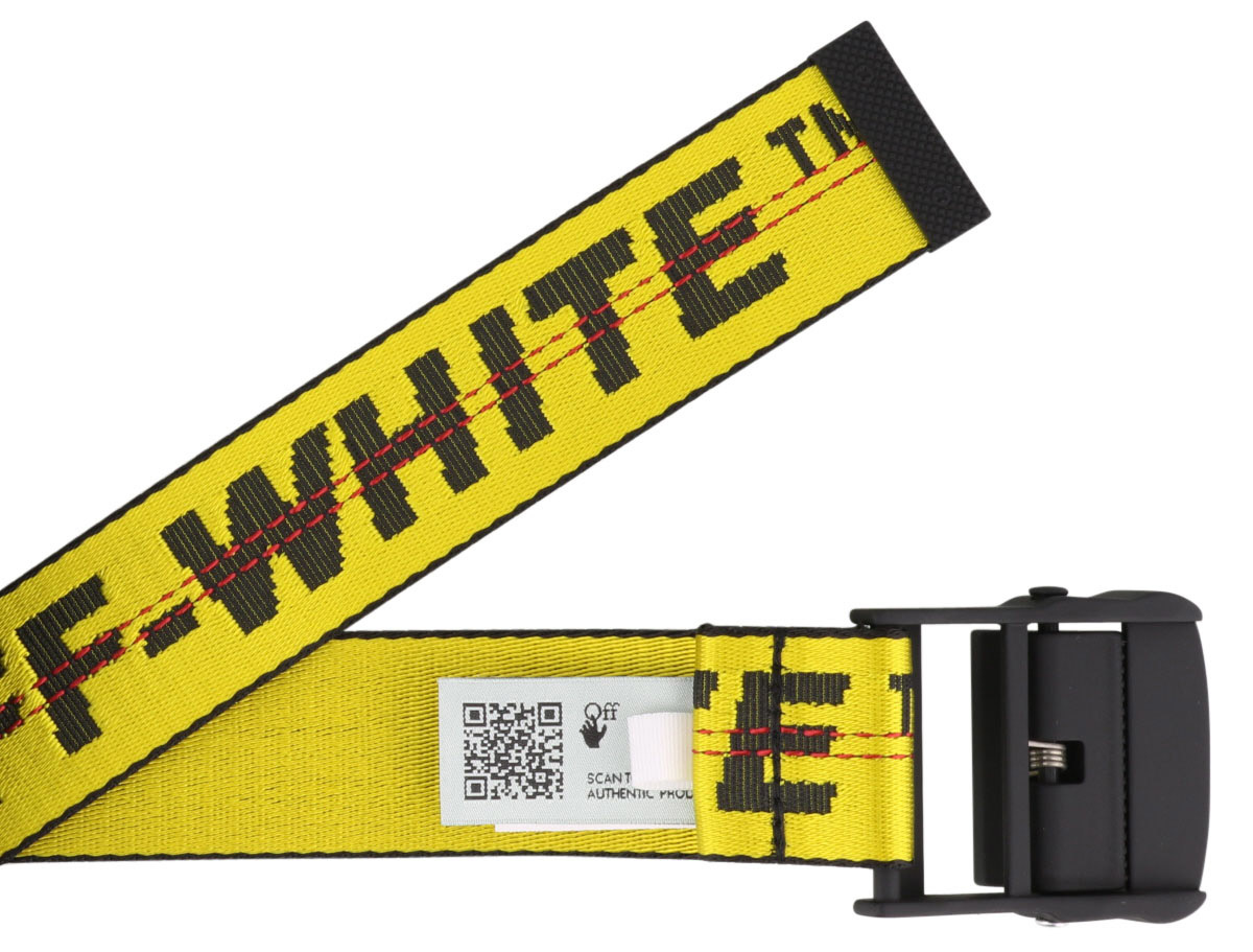 aardbeving segment inzet Off-White™ Off-White™ Industrial Belt Yellow - MrFash.com