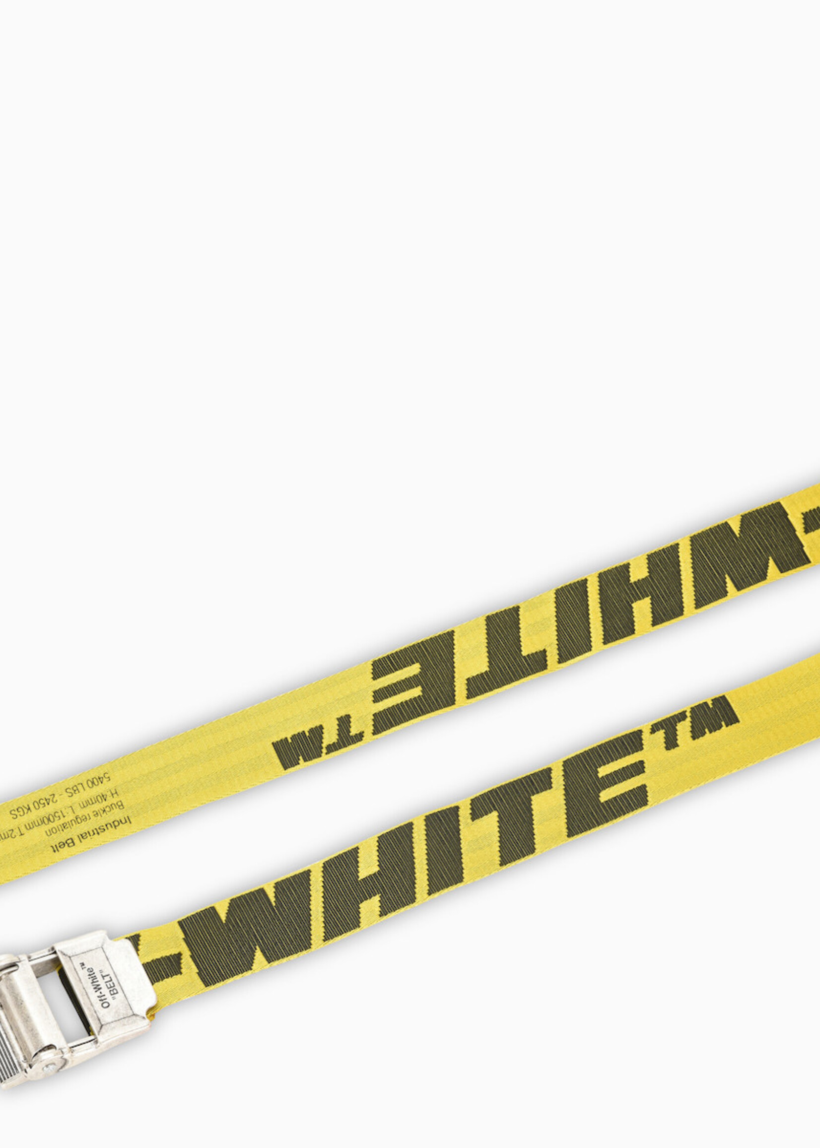 Off-White™ Industrial Belt 2.0 Yellow - MrFash.com 