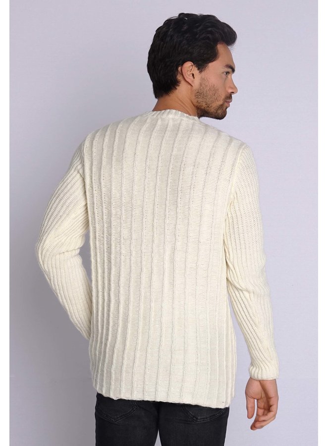 YCLO Knit Pullover Revo Off Wite