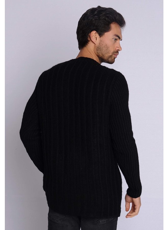 YCLO Knit Pullover Revo Black