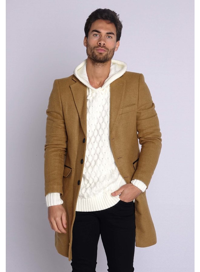 YCLO Carston Coat Beige