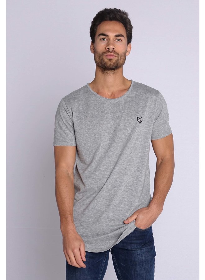 YCLO T-Shirt Kjeld Gray Melange