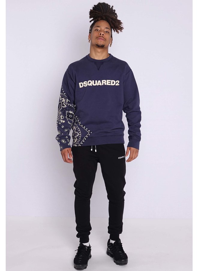 Dsquared2 Knit Run Dan Navy