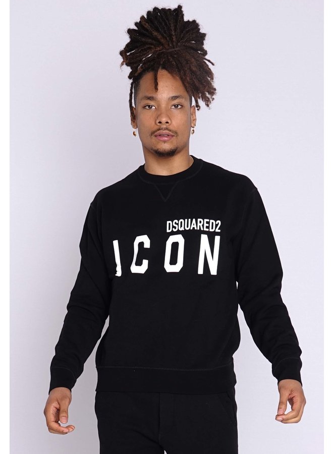 Dsquared2 Sweater Icon Big Black