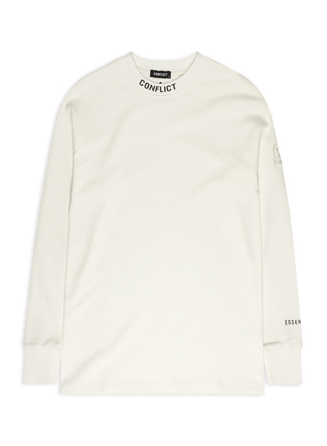 Conflict Sweater Logo Essentials Off White