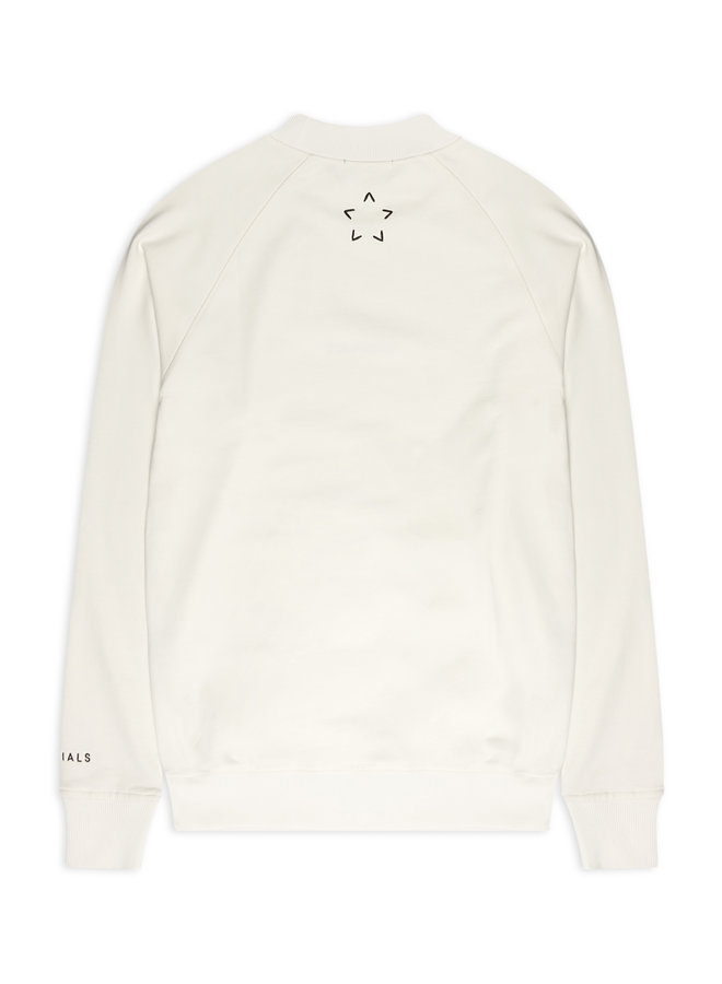 Conflict Raglan Sweater Essentials White