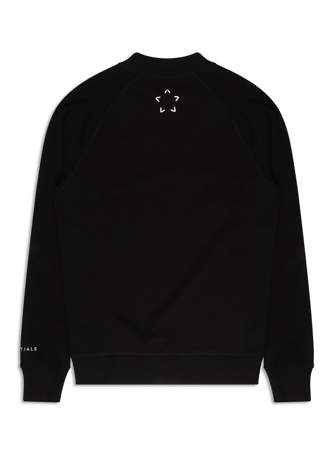 Conflict Raglan Sweater Essentials Black