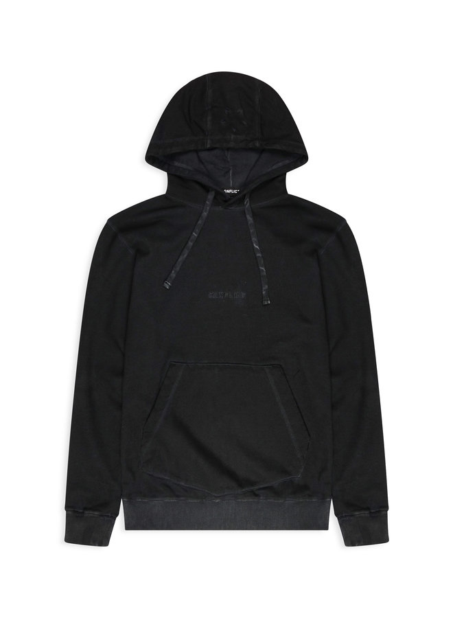 Conflict Dye Hoodie Essentials Dark Gray