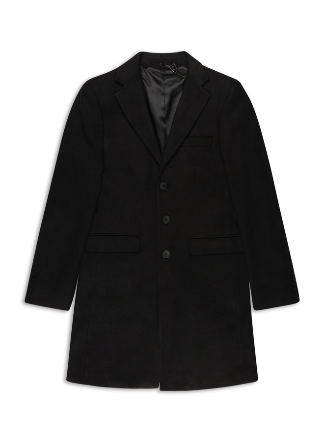 YCLO Carston Coat Black