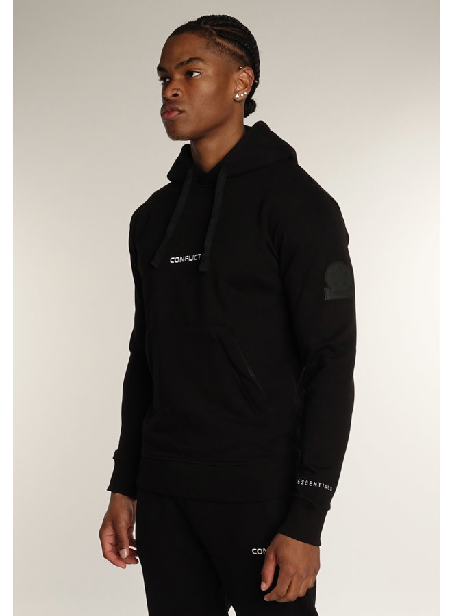 Conflict Hoodie Essentials Schwarz