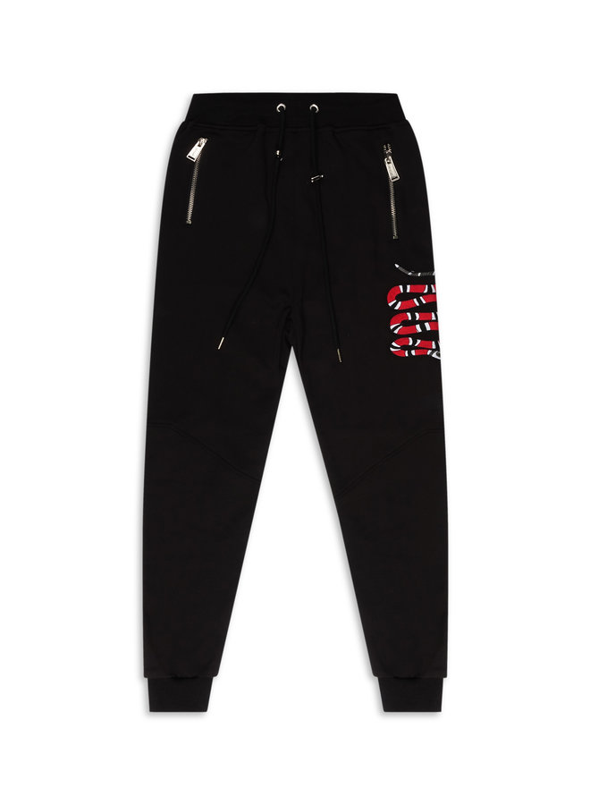 Conflict Trackpants Snake Black