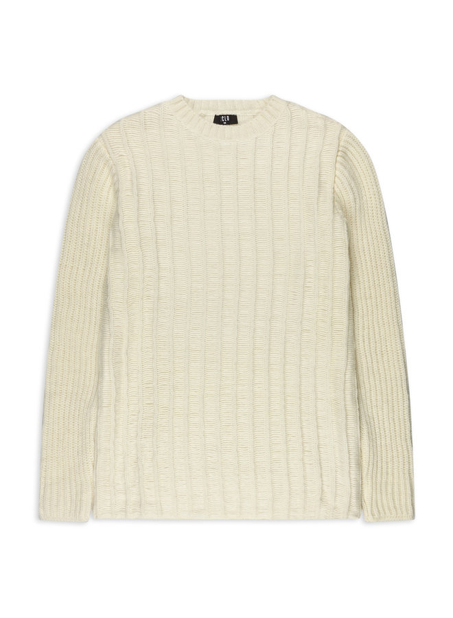 YCLO Knit Pullover Revo Off Wite