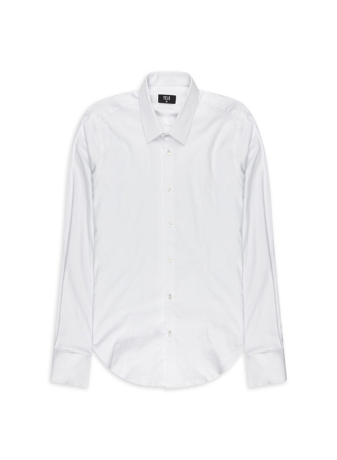 YCLO Enno Button Shirt Weiß