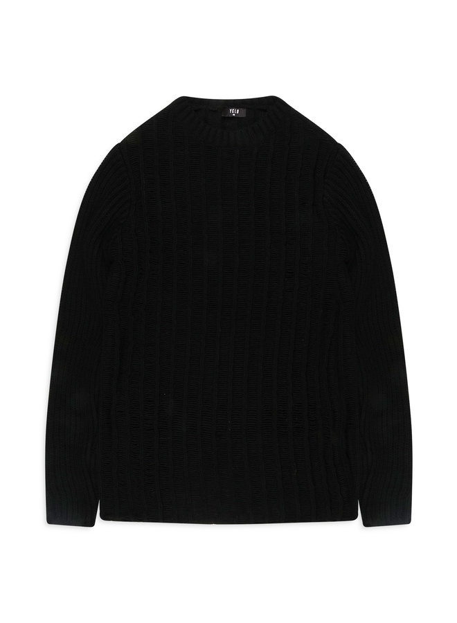 YCLO Strickpullover Revo Schwarz