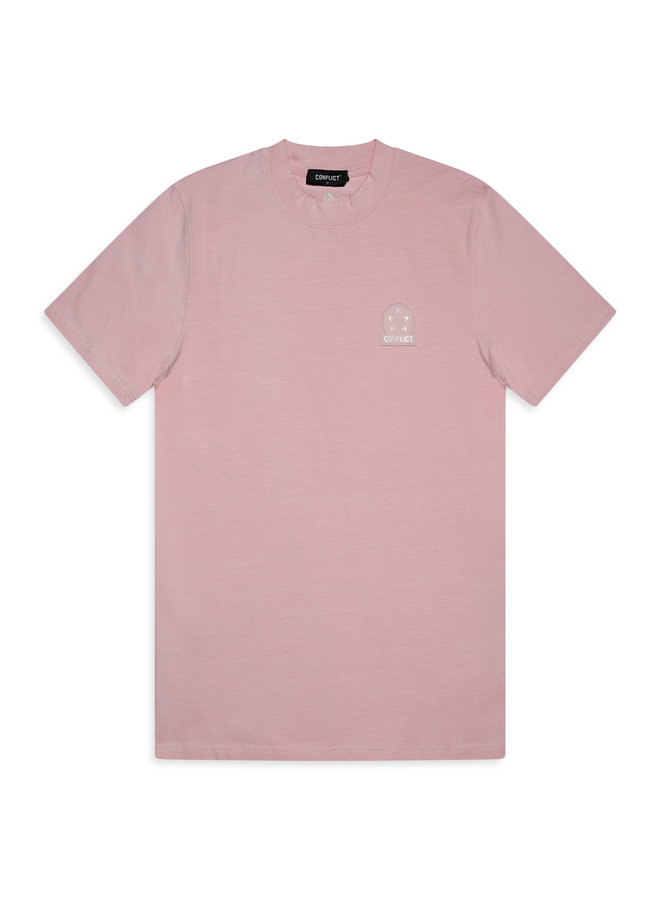 Conflict T-Shirt Logo Pink