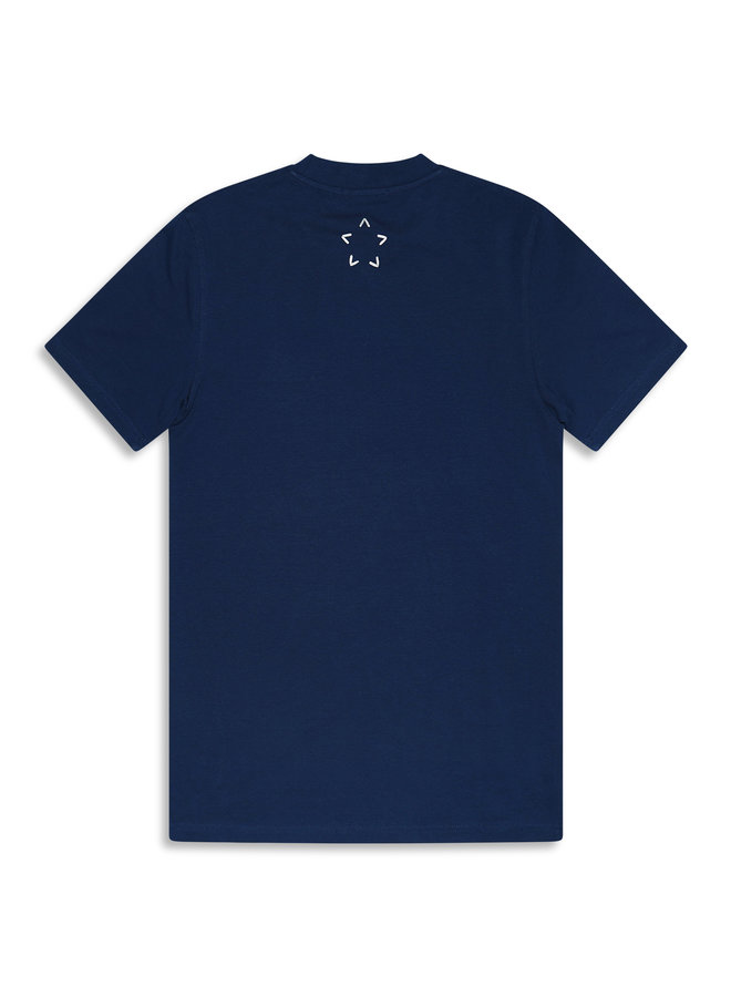 Conflict T-Shirt Logo Navy