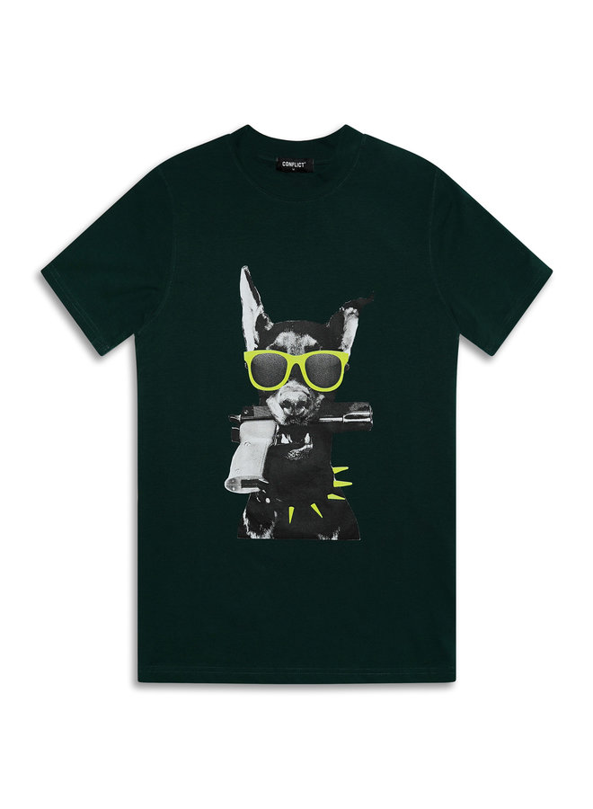 Conflict T-Shirt Dobermann Green