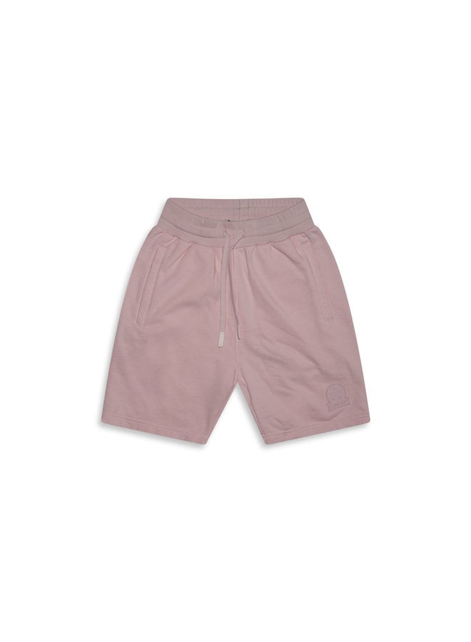 Conflict T-Shirt + Shorts Twinset Logo Pink