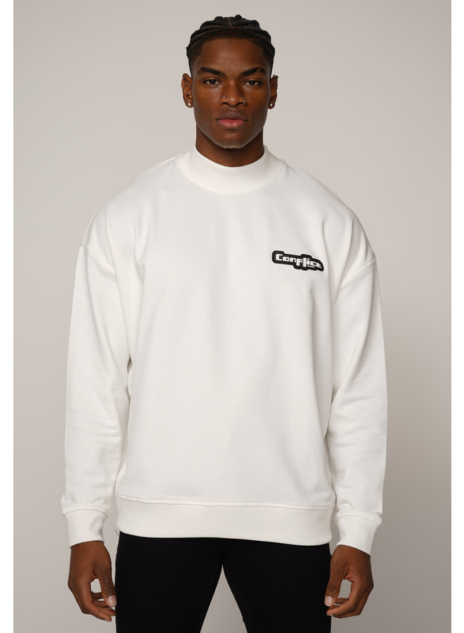 Conflict Sweater Basics Off White