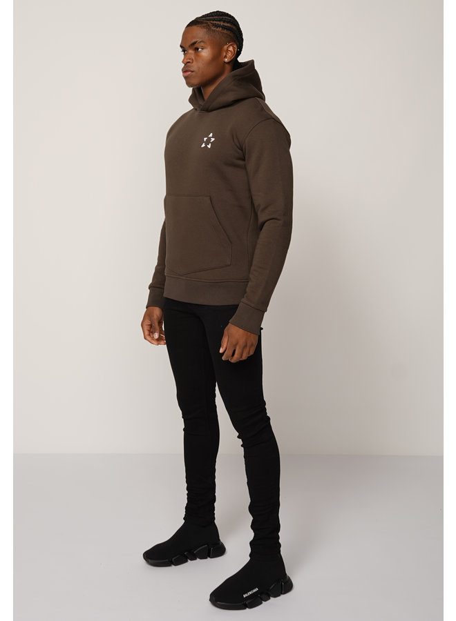Conflict Hoodie Star Taupe