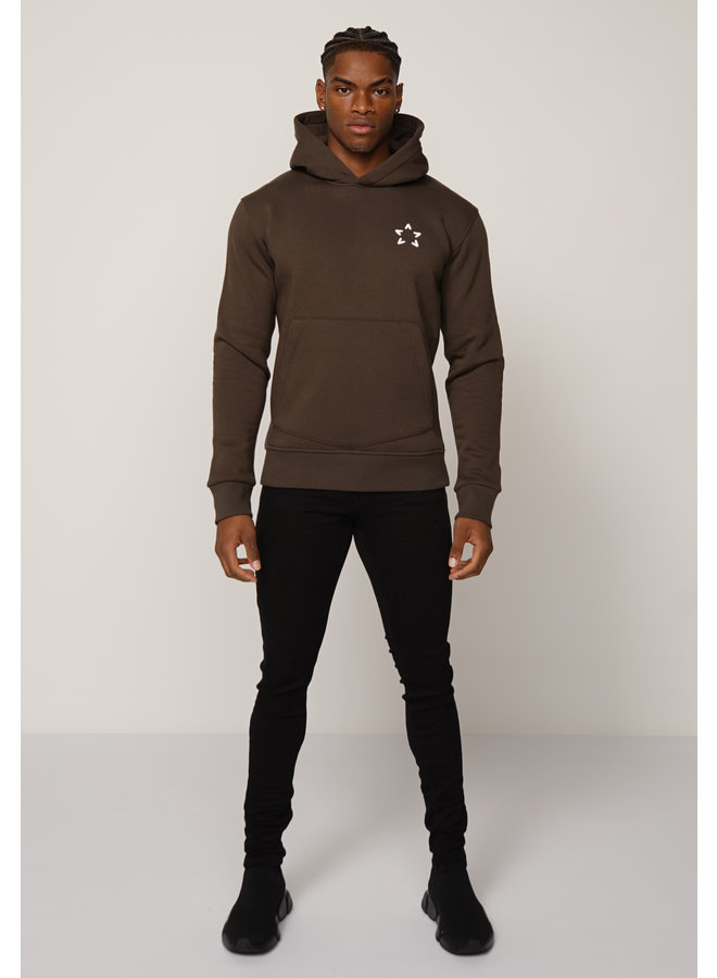 Conflict Hoodie Star Taupe