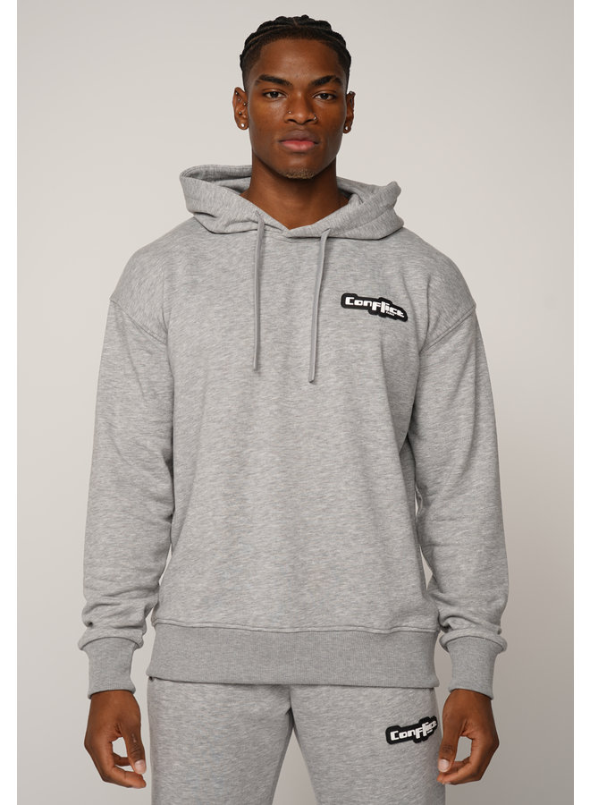 Conflict Tracksuit Basics Grey Melange